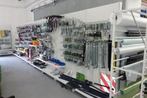 Gondoles de magasin pour présentation verticale