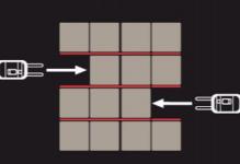 Rayonnage par accumulation drive through