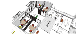 Modélisation 3D Aménagement espaces