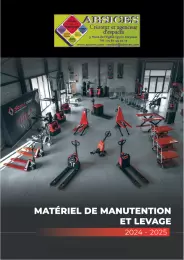 Manutention transpalette gerbeur levage 2025