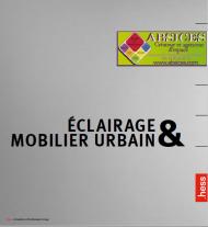 Mobilier urbain - Eclairage public 2018